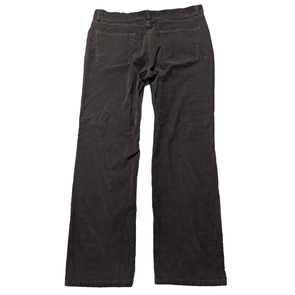 BROOKS BROTHERS Men 36X30 Brown Cotton Stretch Corduroy‎ Pants - Picture 2 of 15